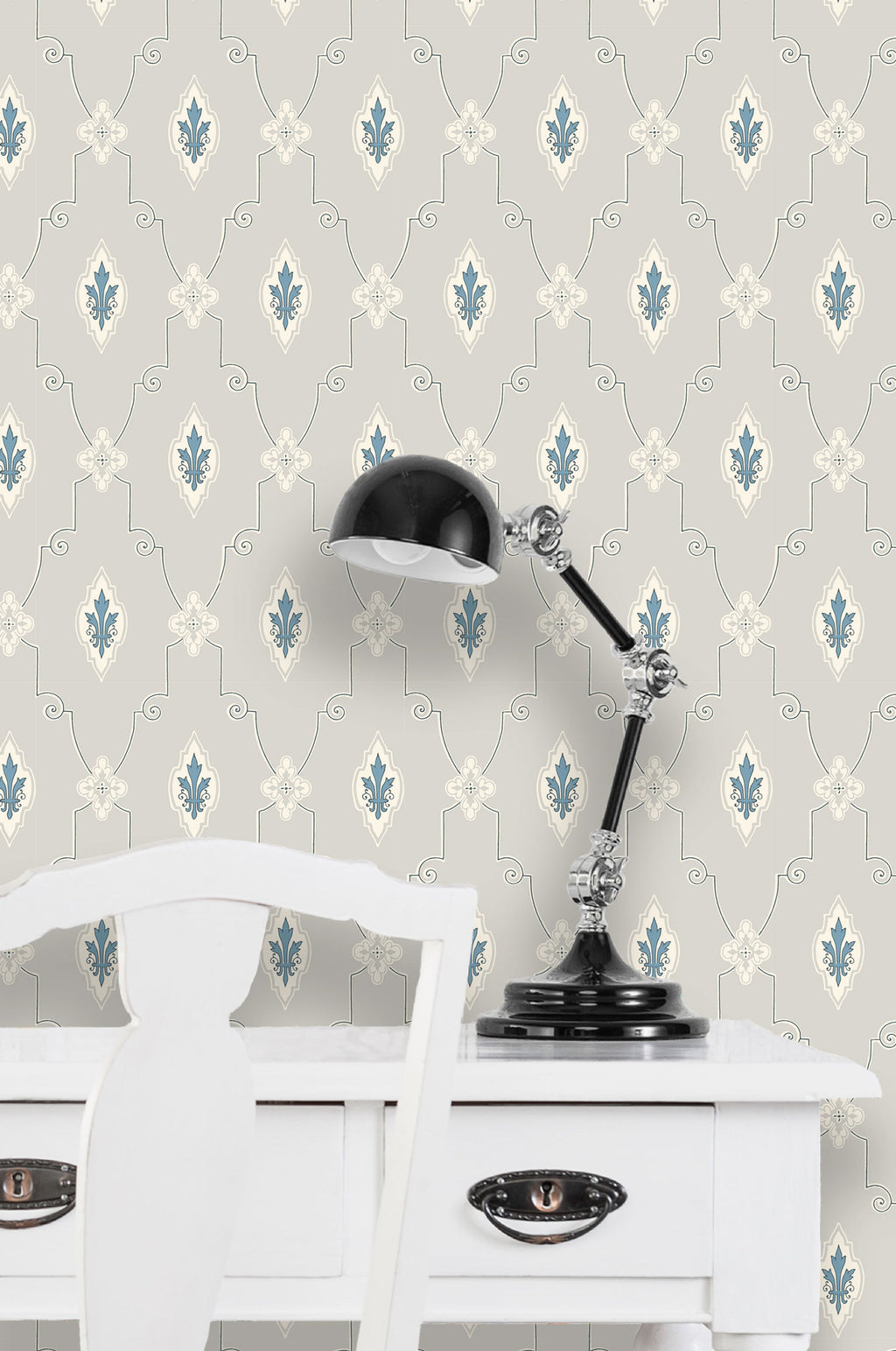 Liljesal, Gray/Blue