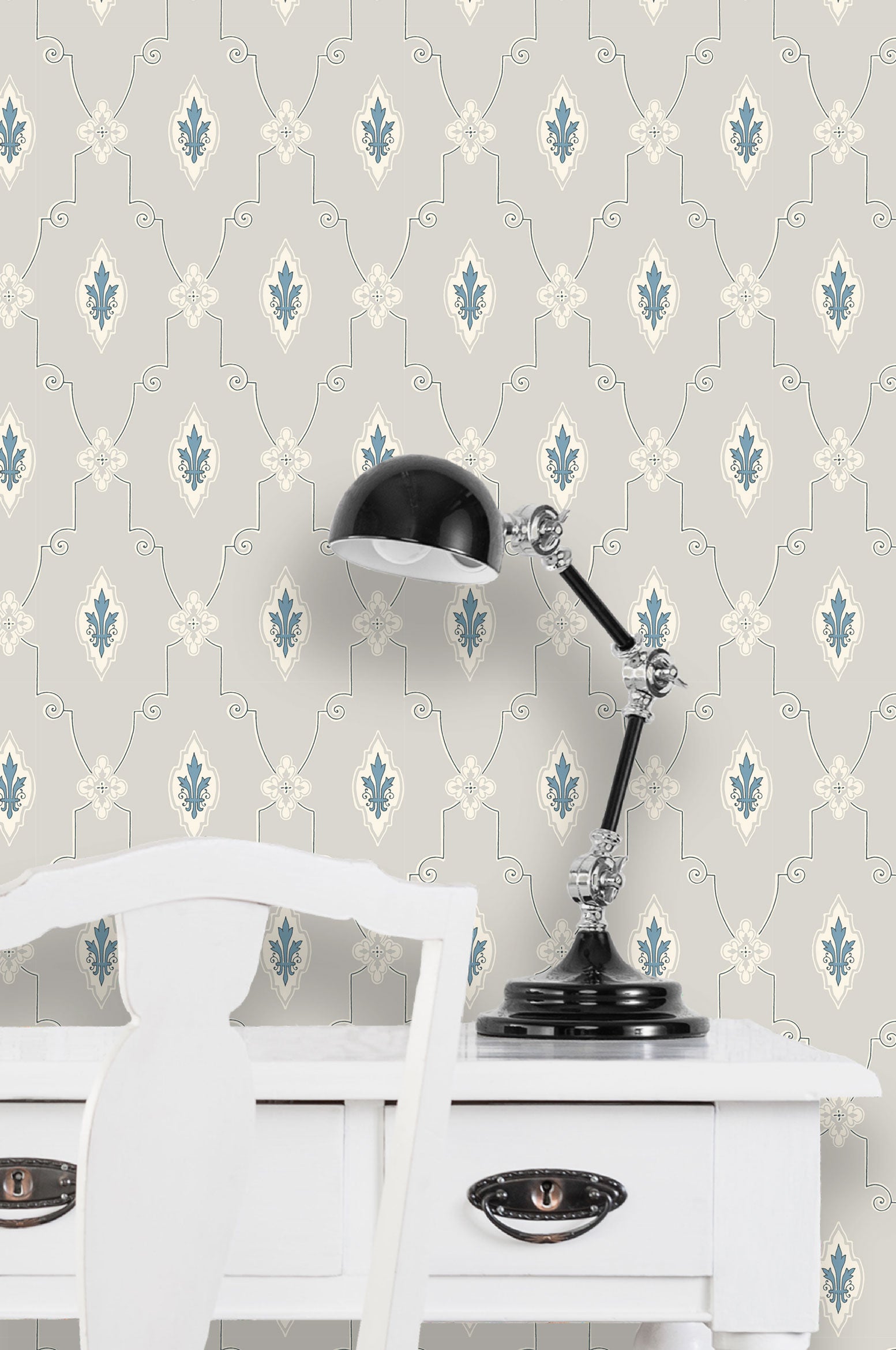 Liljesal, Gray/Blue