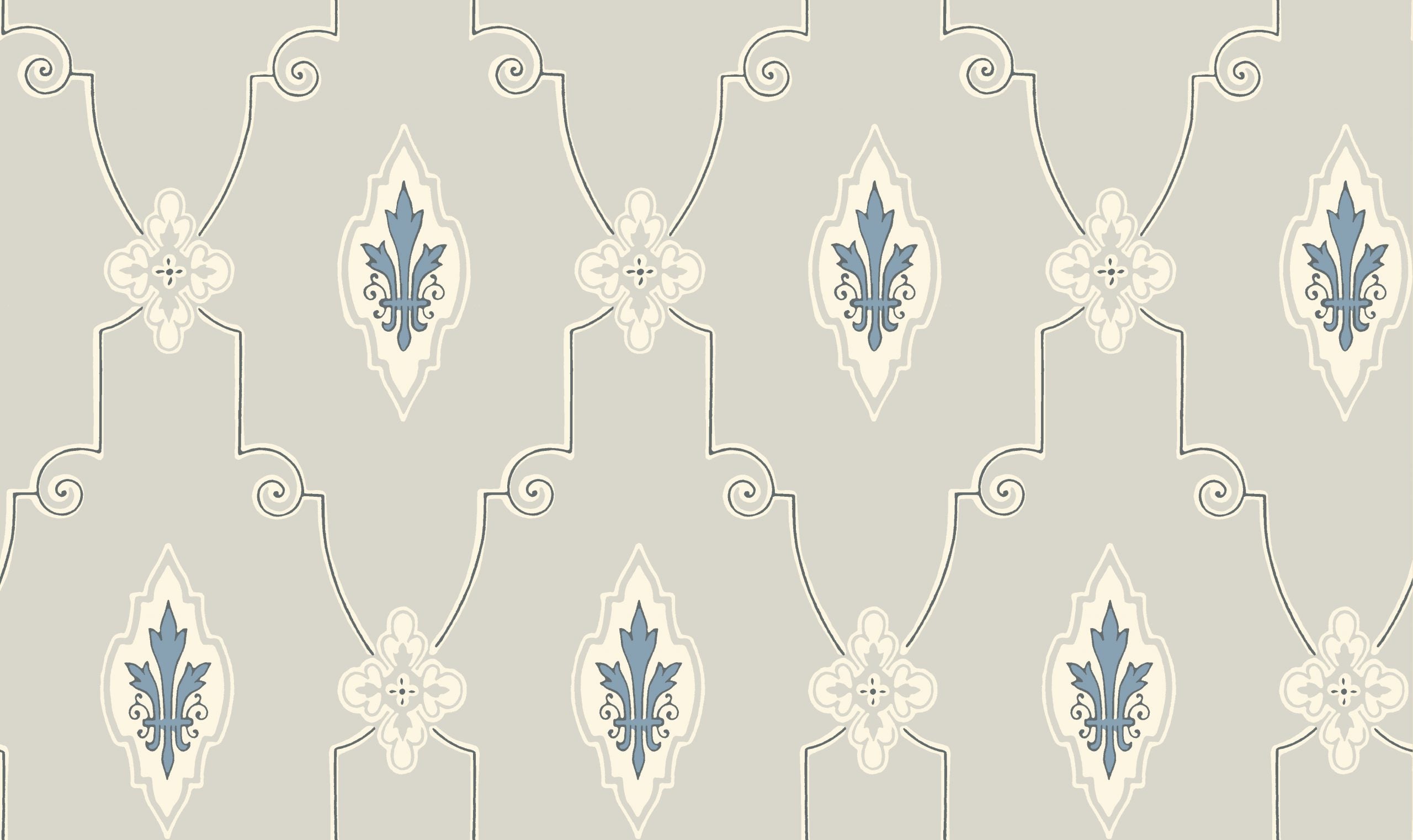 Liljesal, Gray/Blue