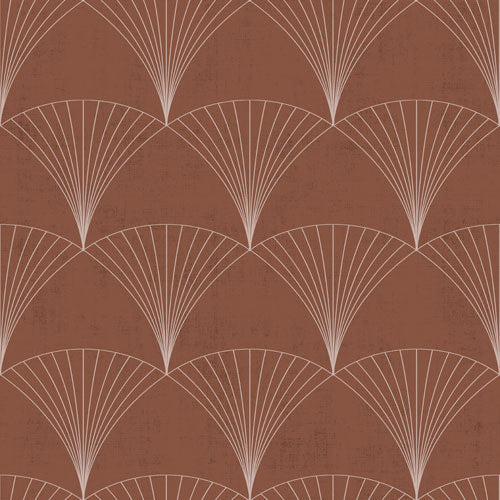 Geometric Pattern - Red 12002
