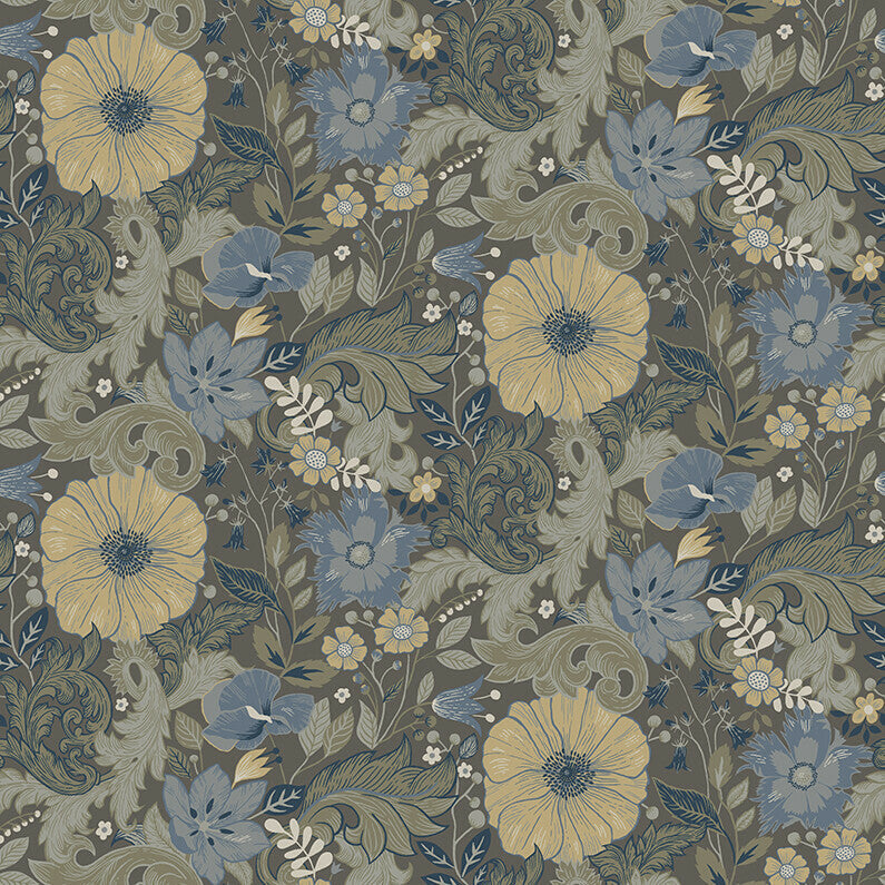 Victor Garden - Blue / Grey 13135