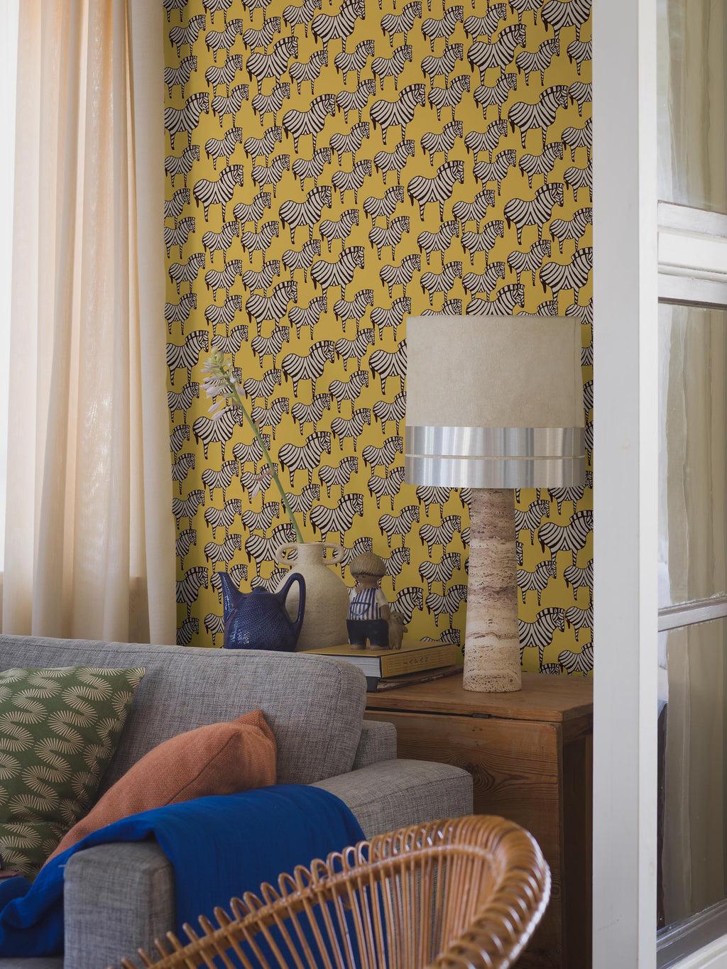 Lisa Larson Zebra, Yellow