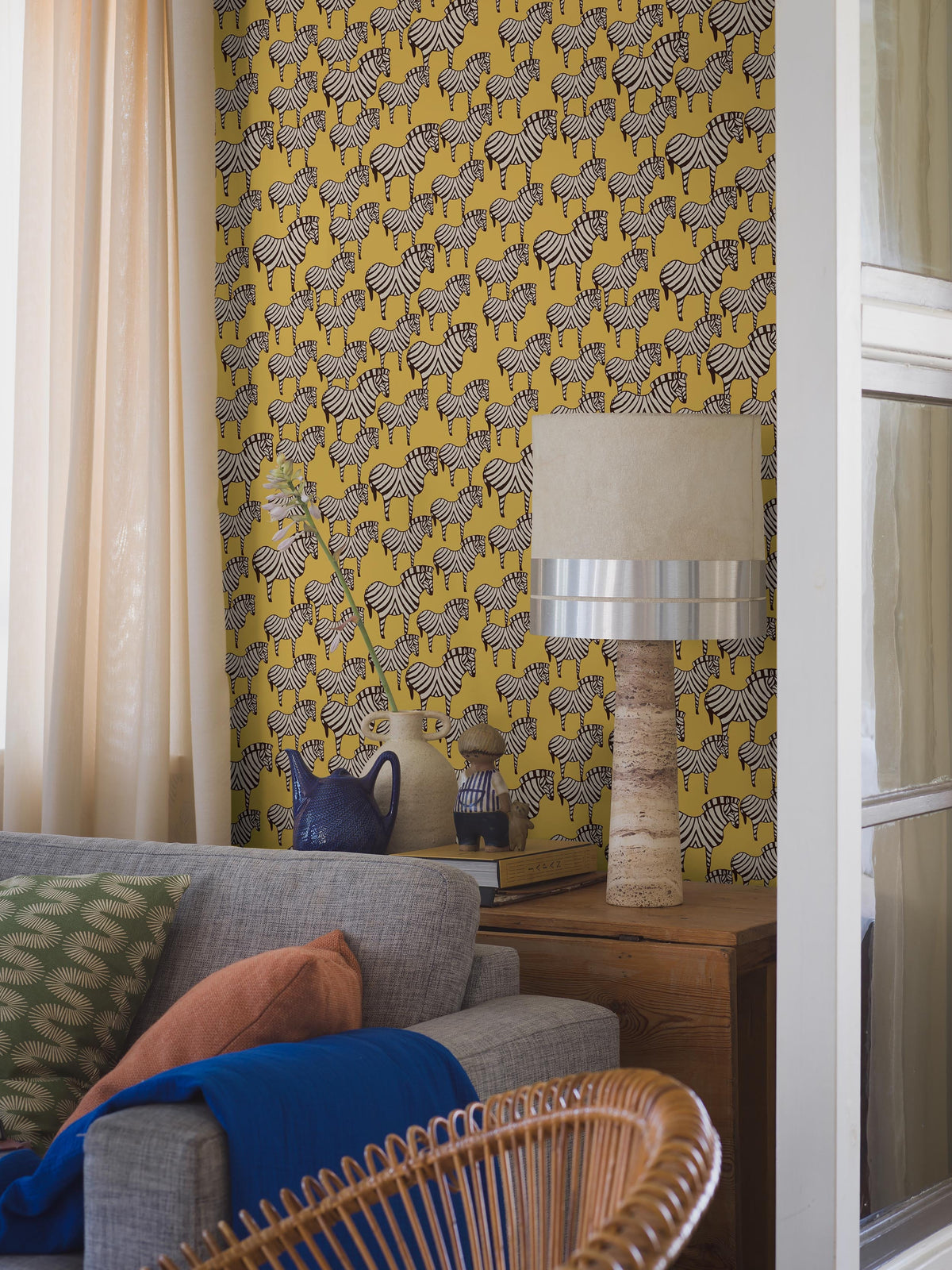 Lisa Larson Zebra, Yellow