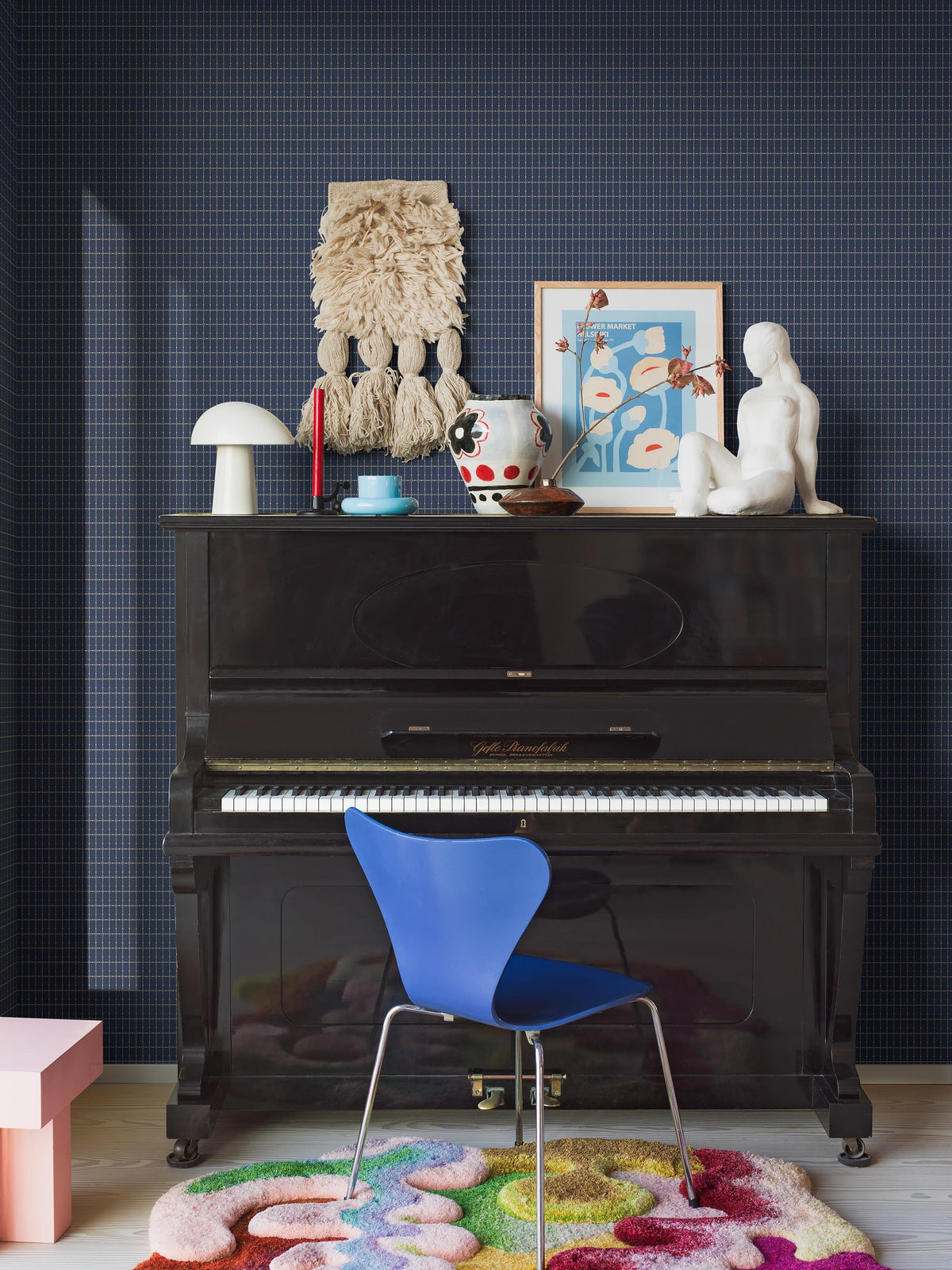 Alvar Aalto M.I.T, Blue