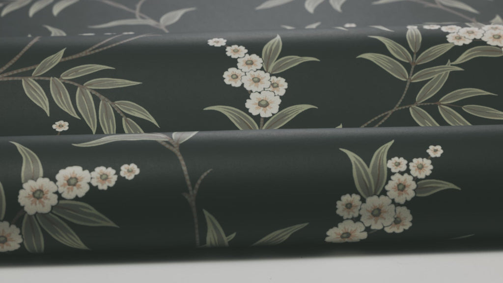 Floral Tree - Grey