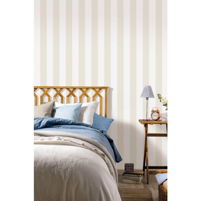 Aveny Enfärgad & Randig, Beige