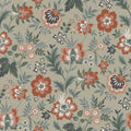 Mirabelle - Pink Flowers & Leaves 28001