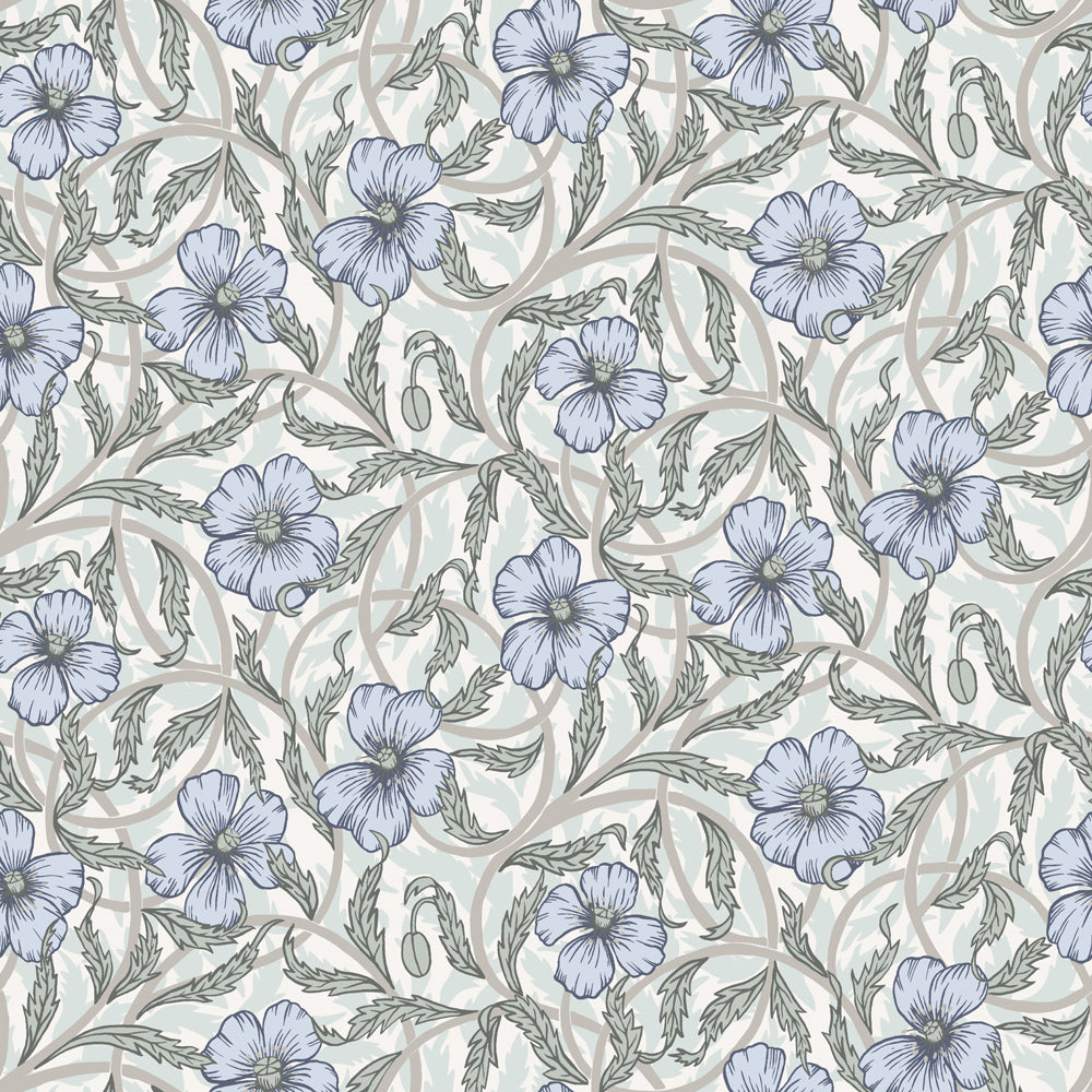 Poppy - Light Blue 28027