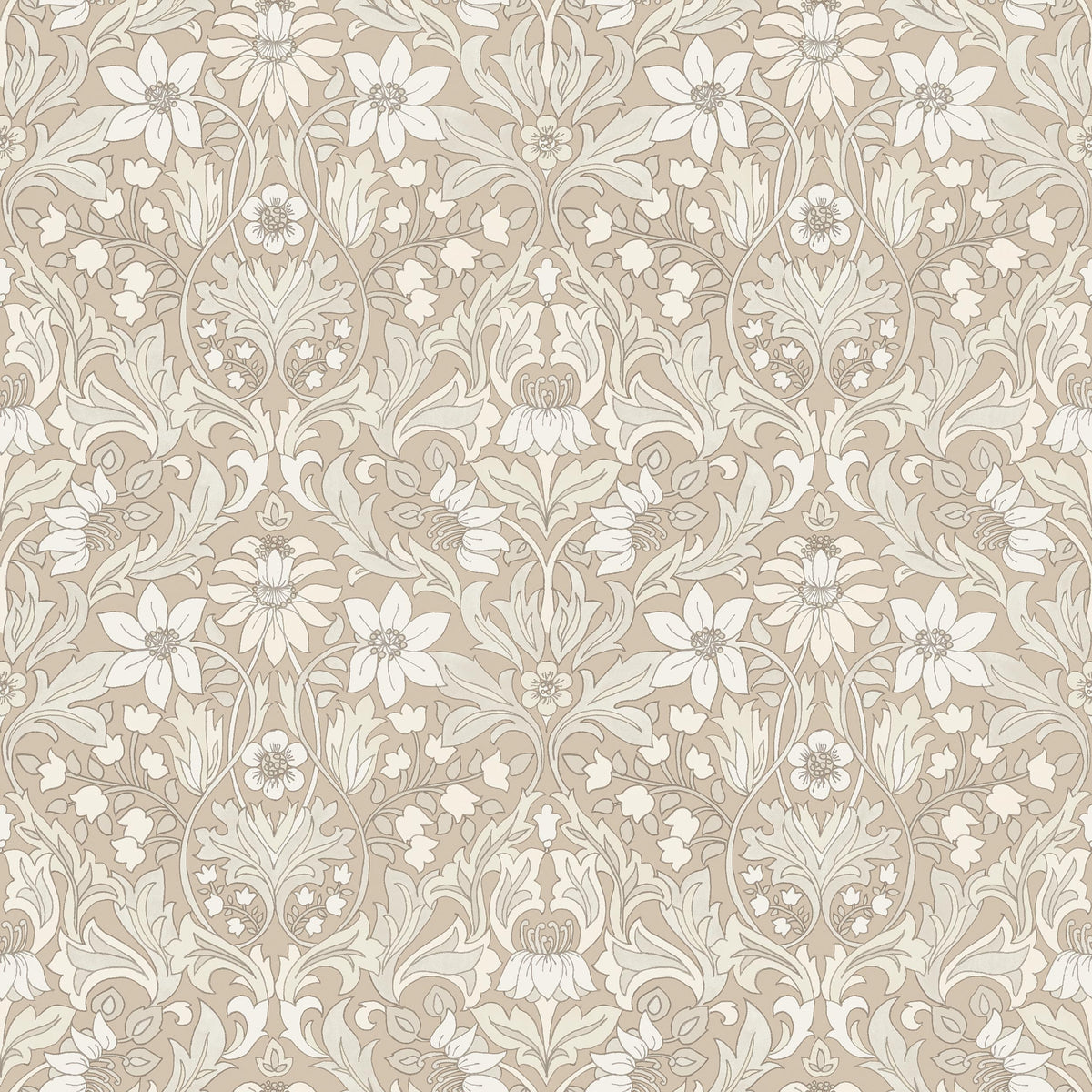 Blomsterfröjd, Beige