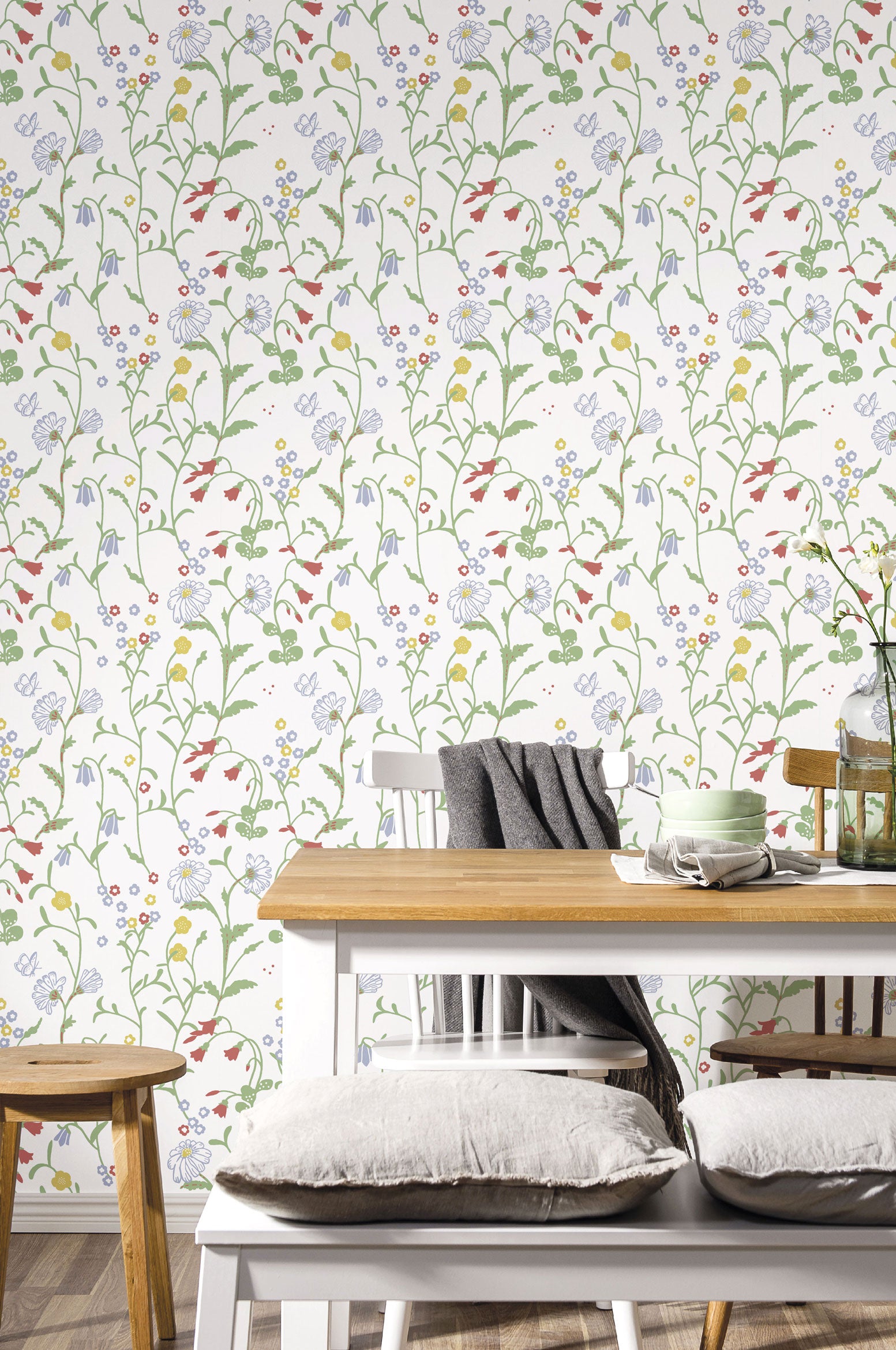 Midsommar, White/Multi