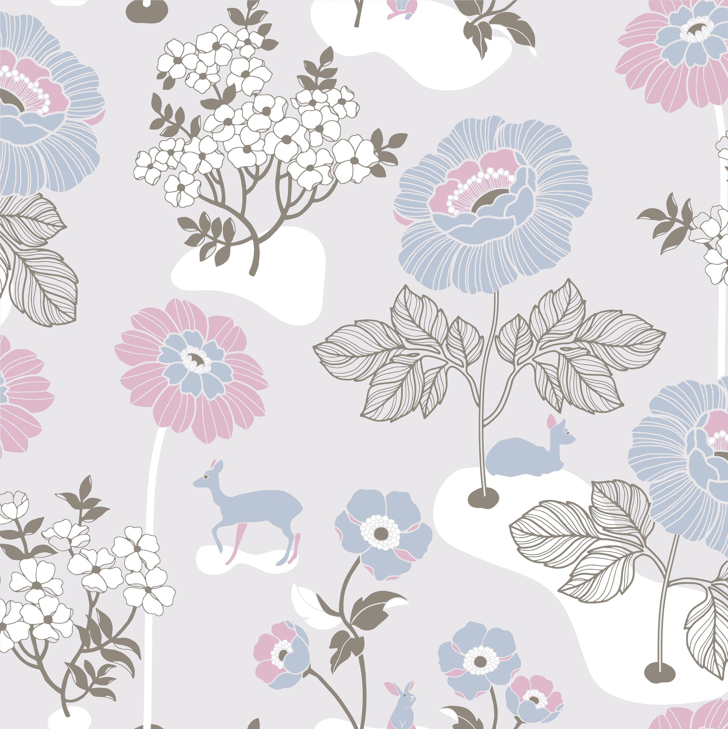 Blomsteräng, Gray