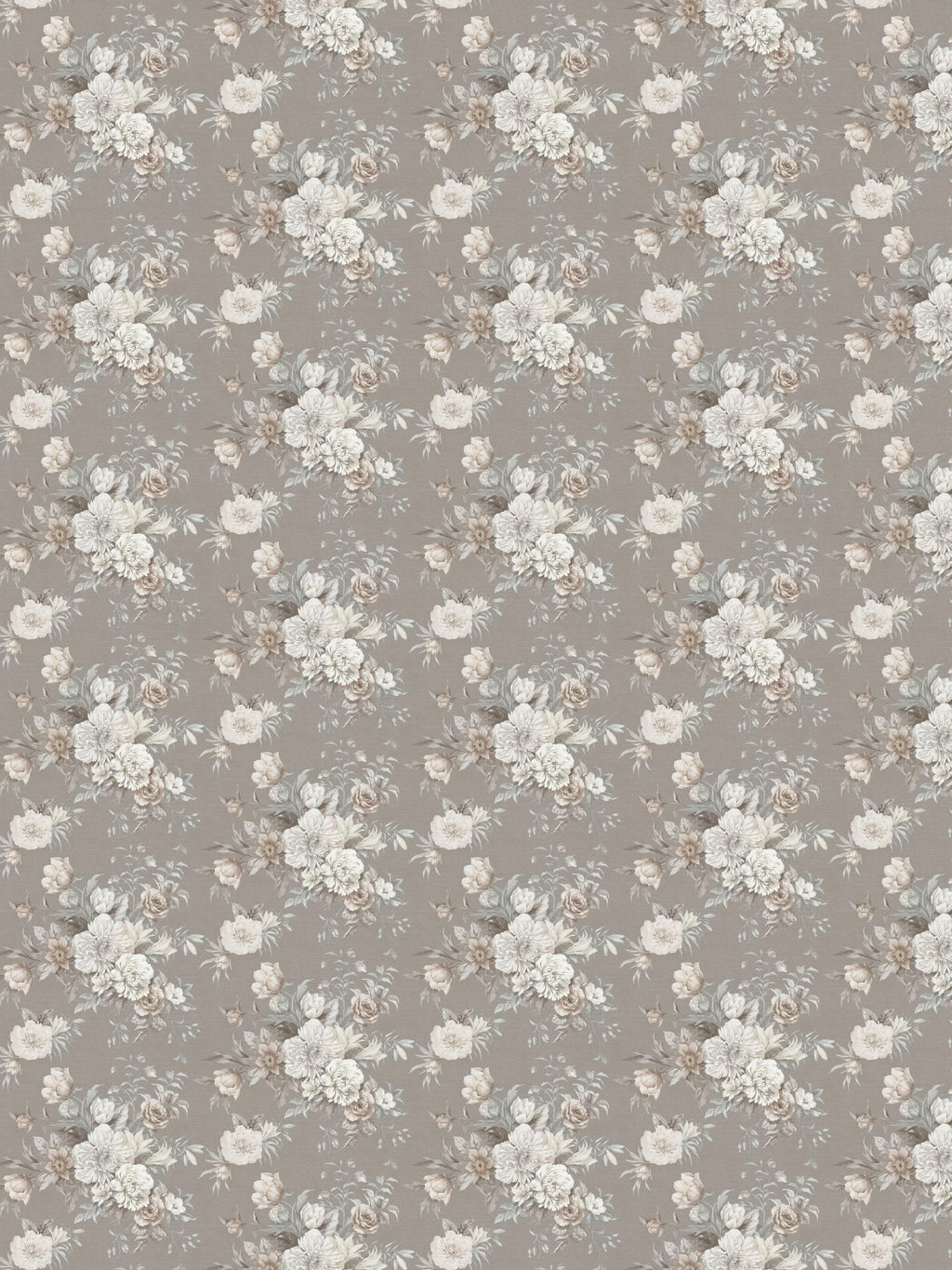 Floral Charm, Grey