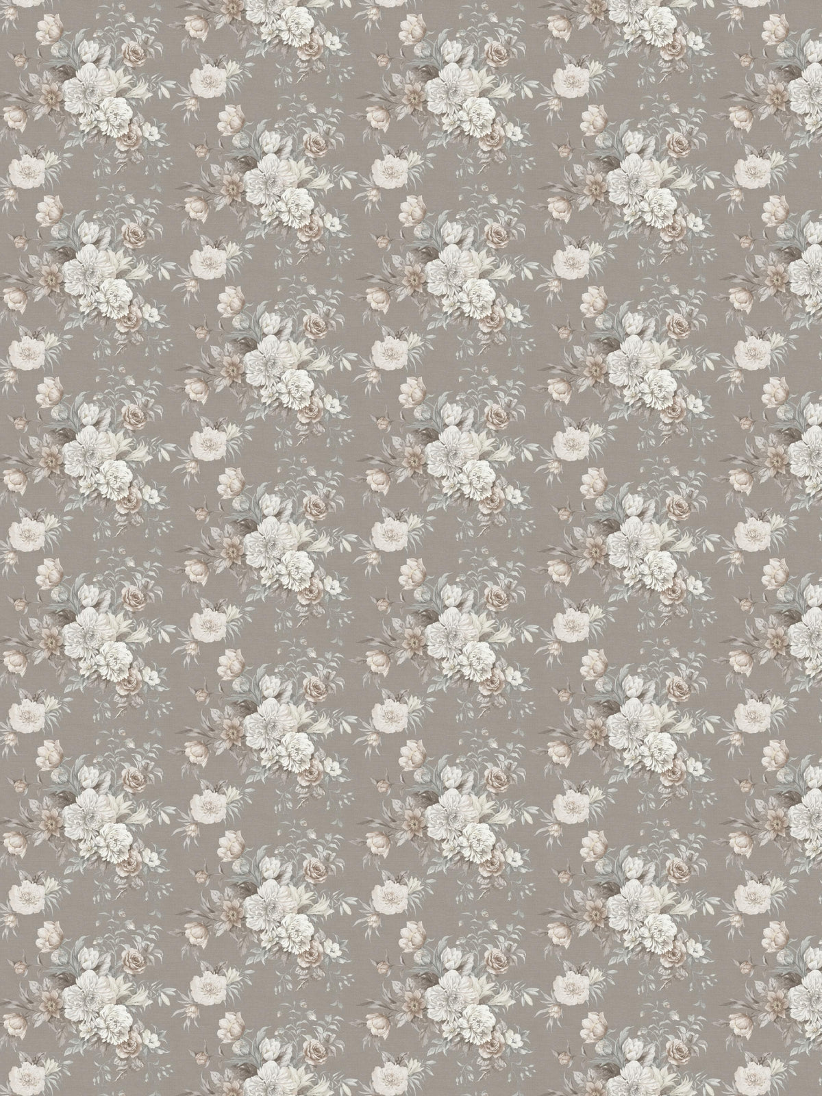 Floral Charm, Grey