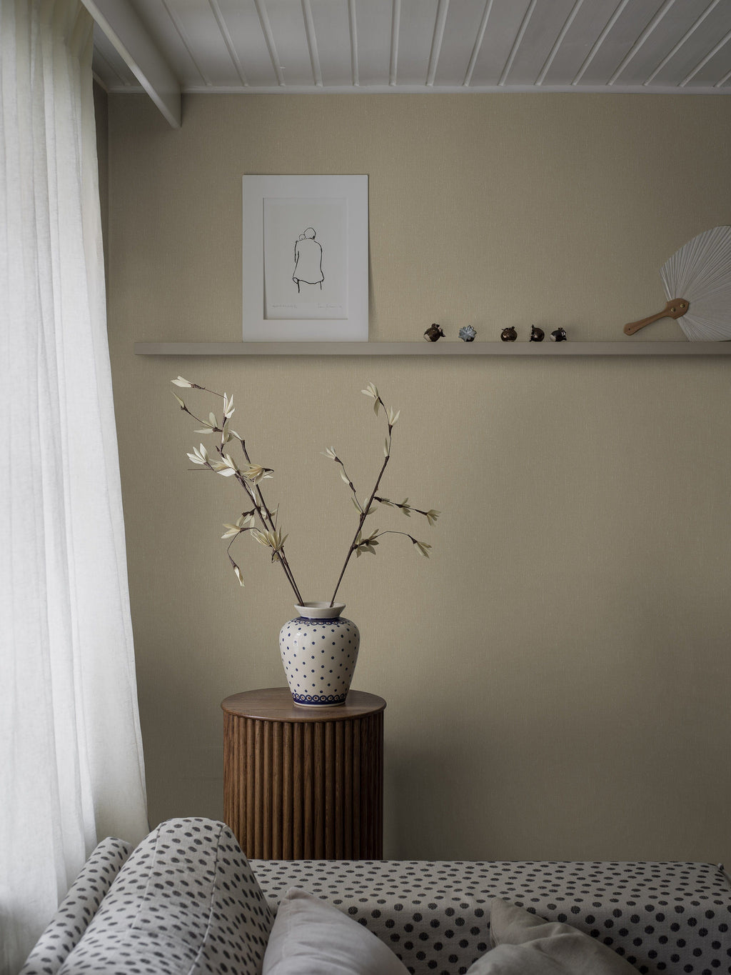 Straw Linen, Beige