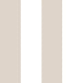 Bred rand Enfärgad & randig, Beige