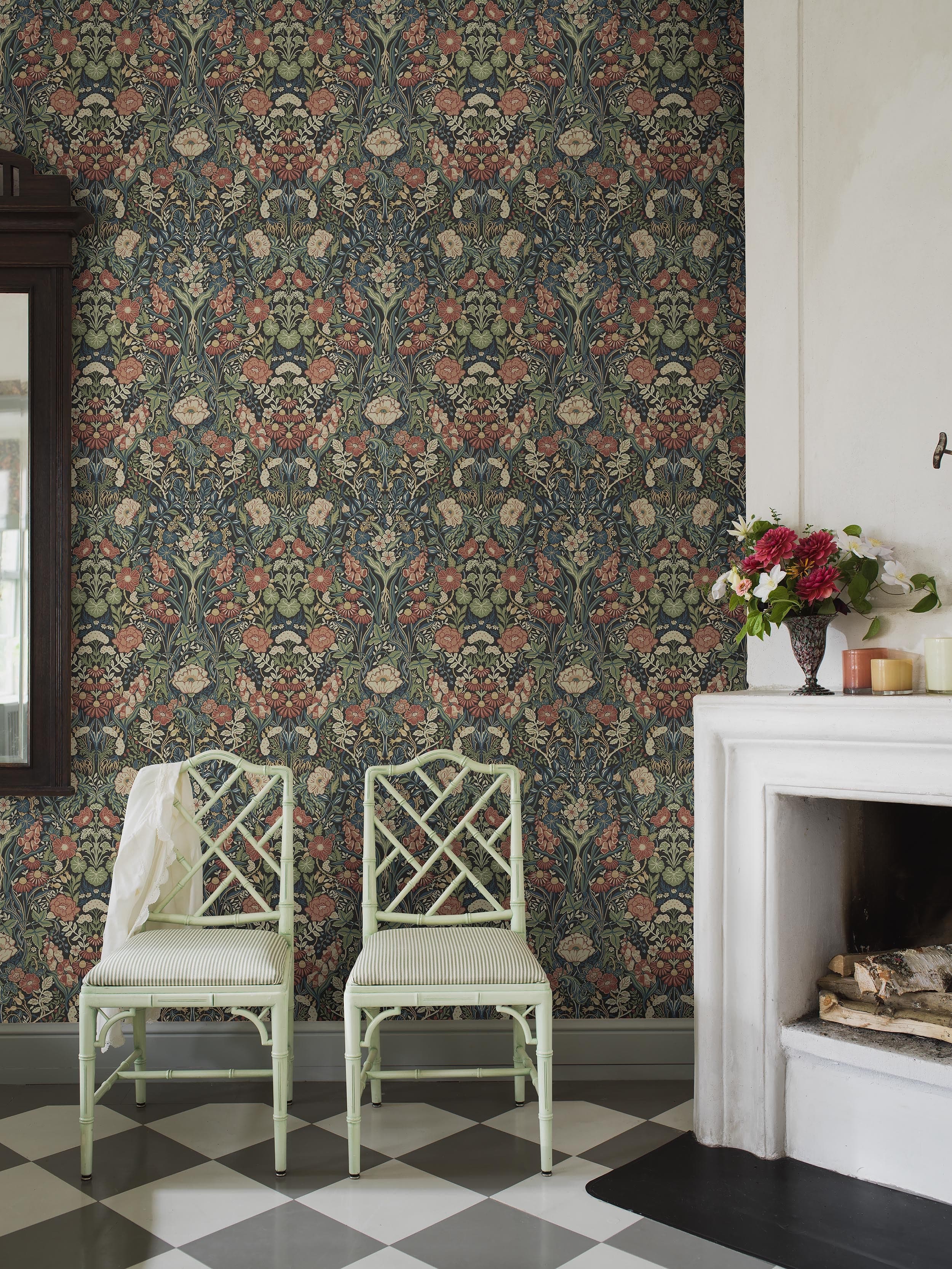 Örtagård 5722 wallpaper by Borastapeter