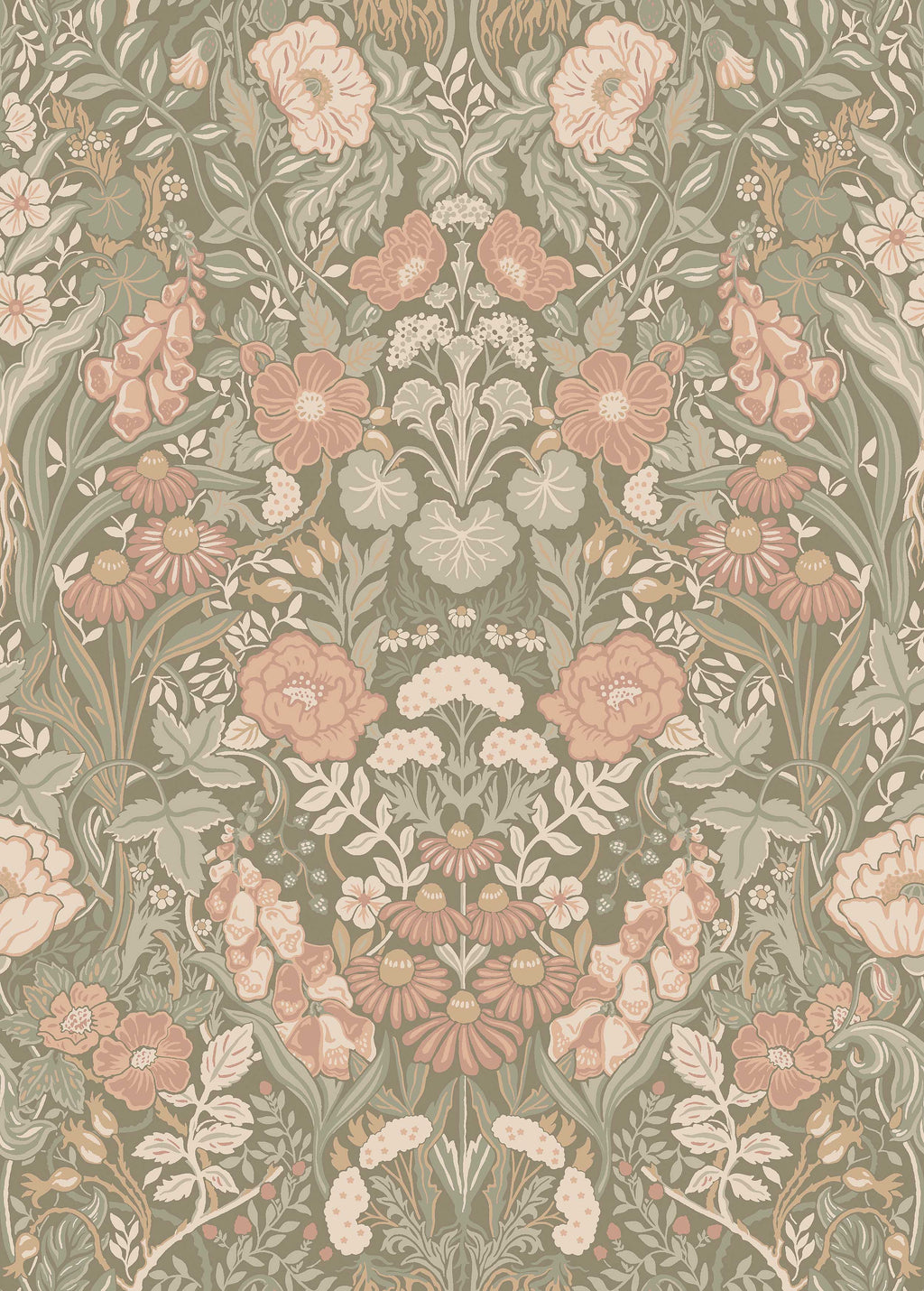 Örtagård 5723 wallpaper by Borastapeter