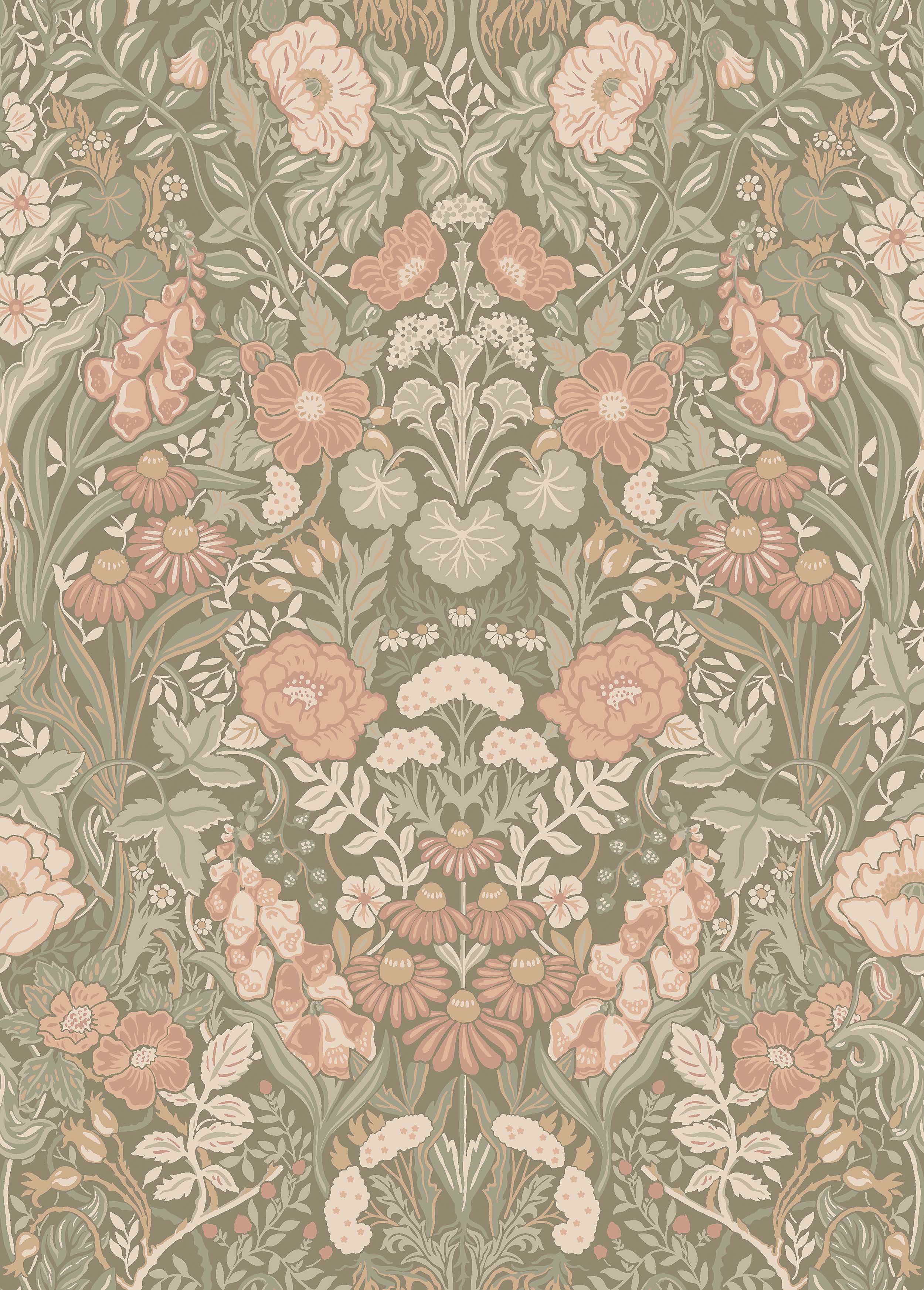 Örtagård 5723 wallpaper by Borastapeter