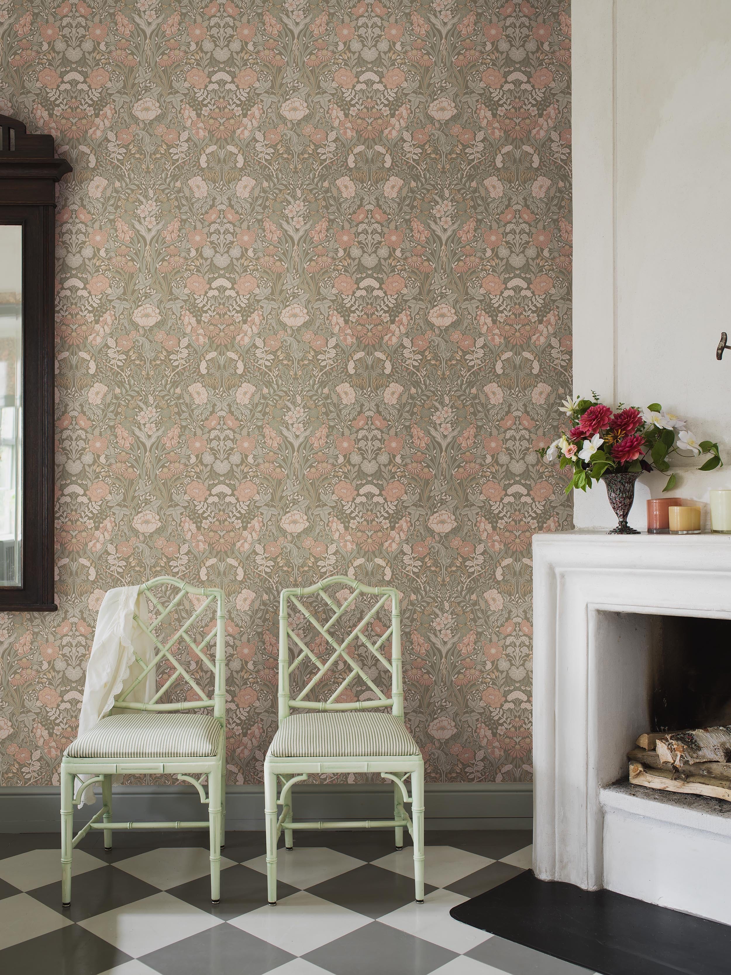 Örtagård 5723 wallpaper by Borastapeter