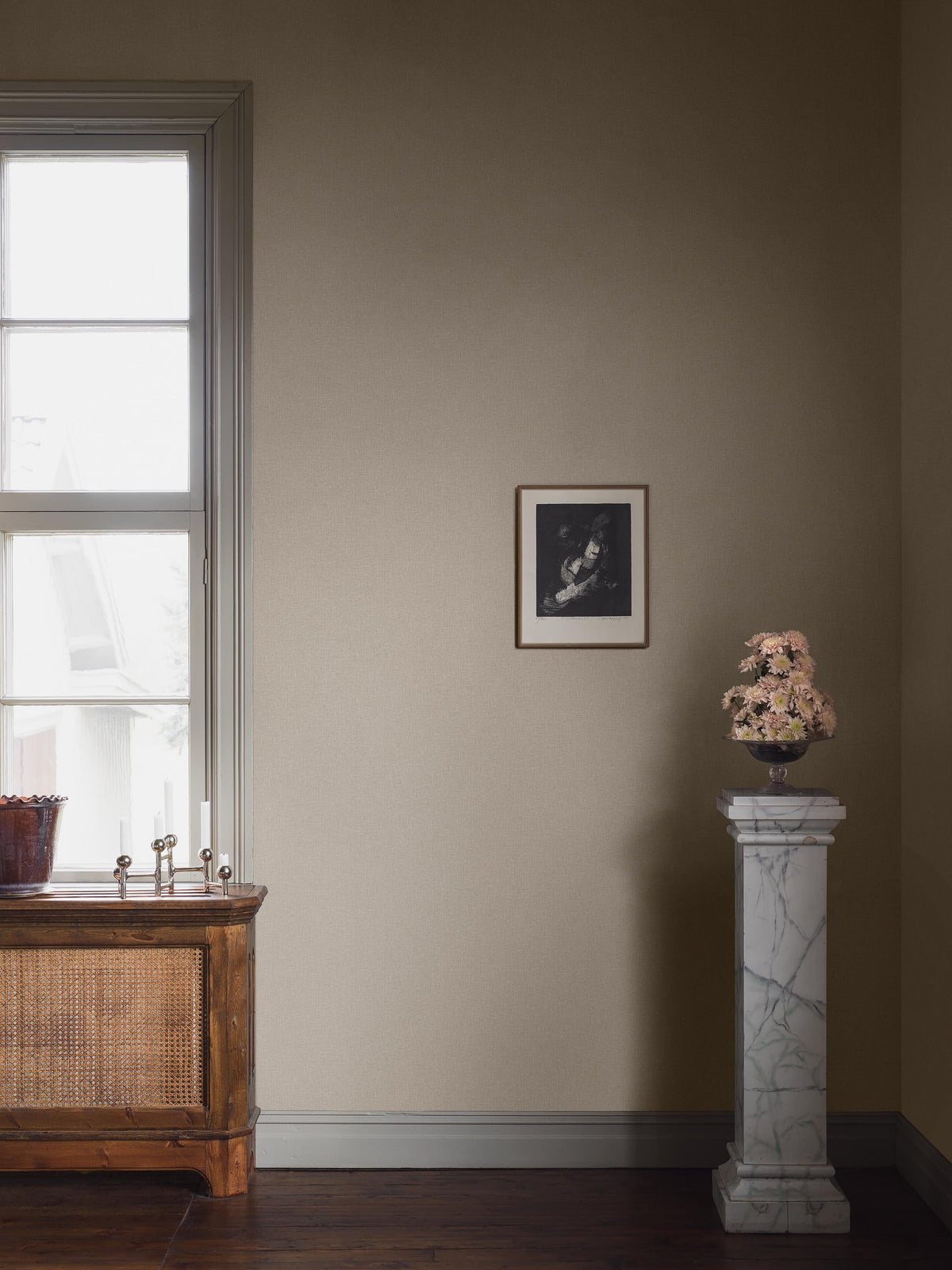 Canvas Walnut, Beige