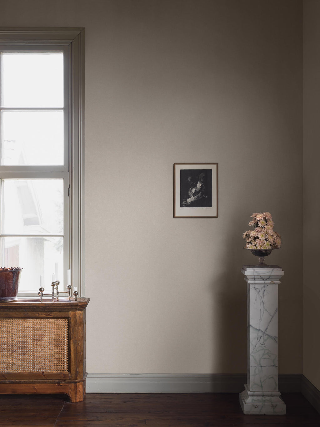 Canvas Sepia, Beige