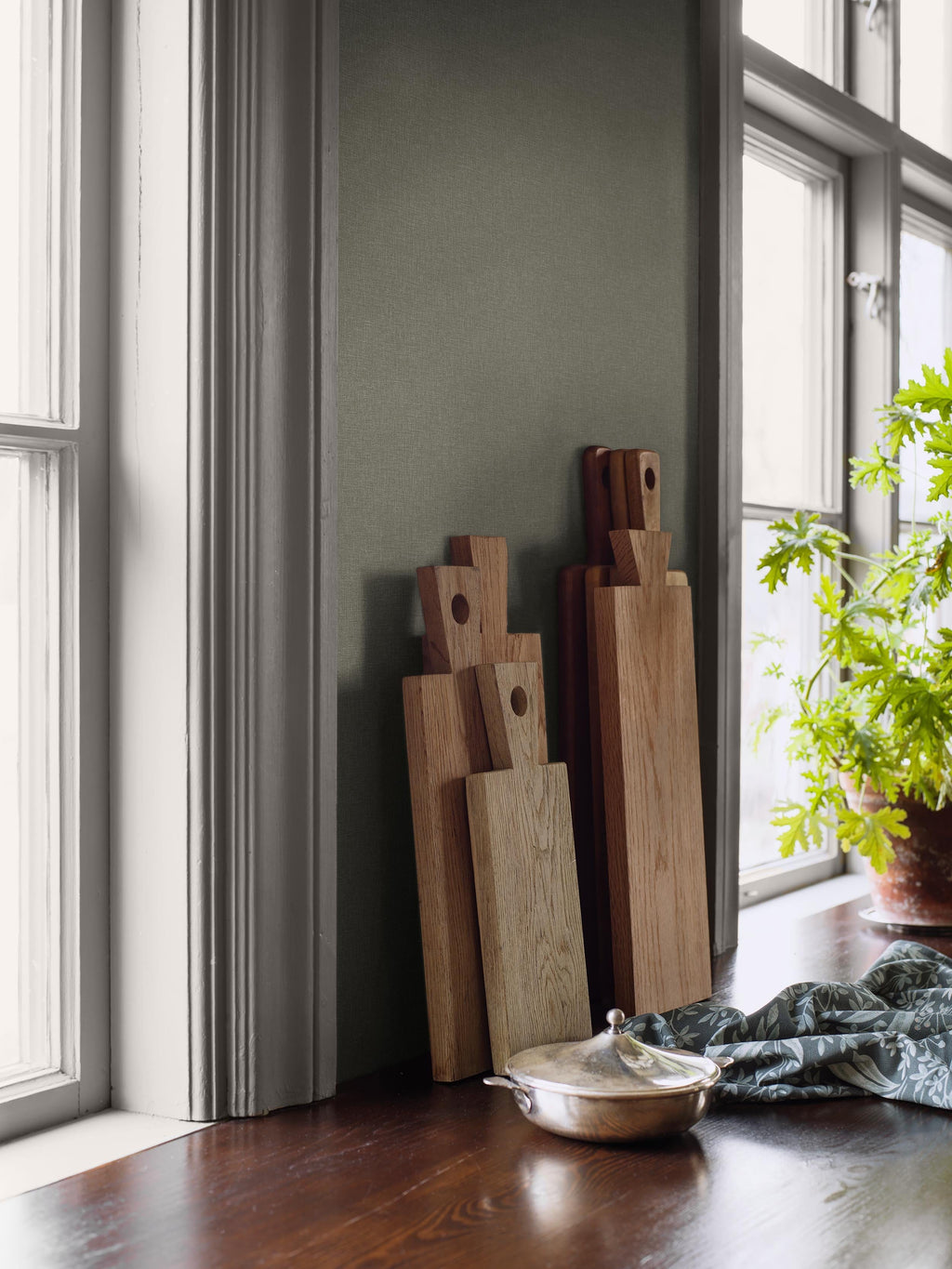 Canvas Olive, Green