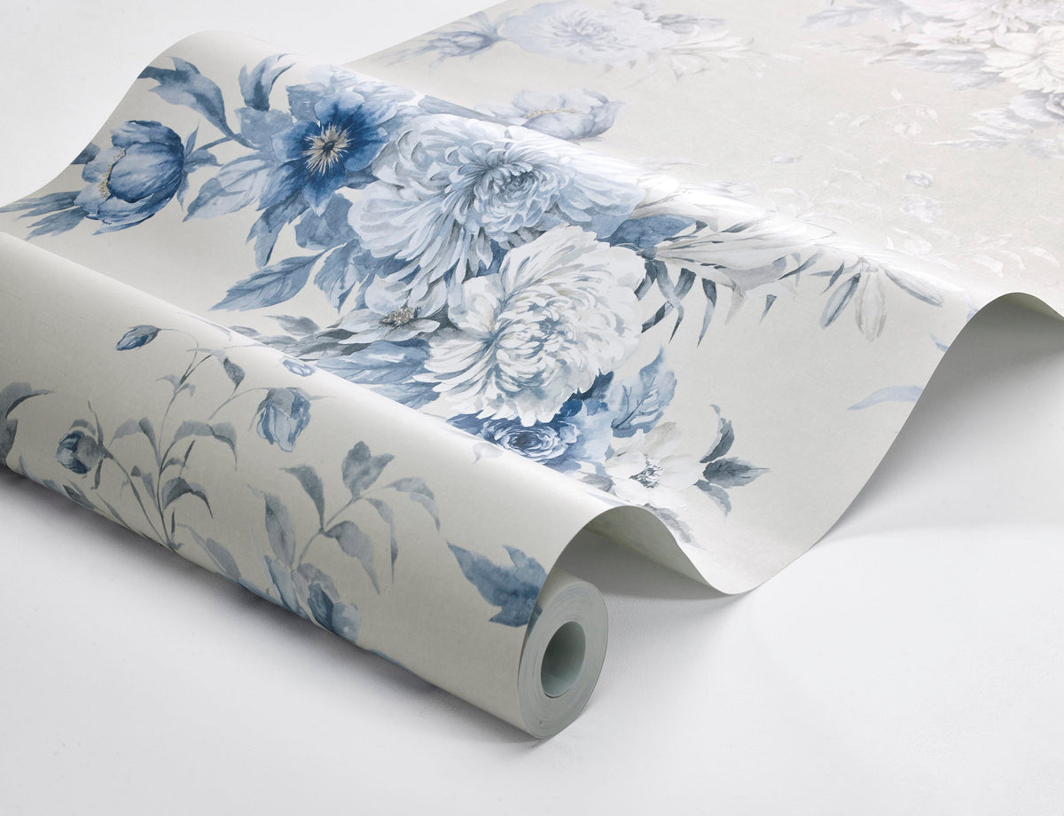 Floral Charm, Blue