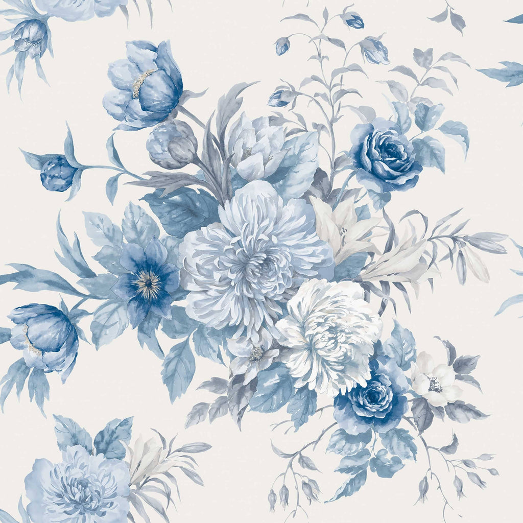 Floral Charm, Blue