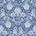 Dahlia Garden, Blue