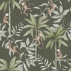 Jungle Friends - Dark Green 6937