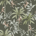 Jungle Friends - Dark Green 6937