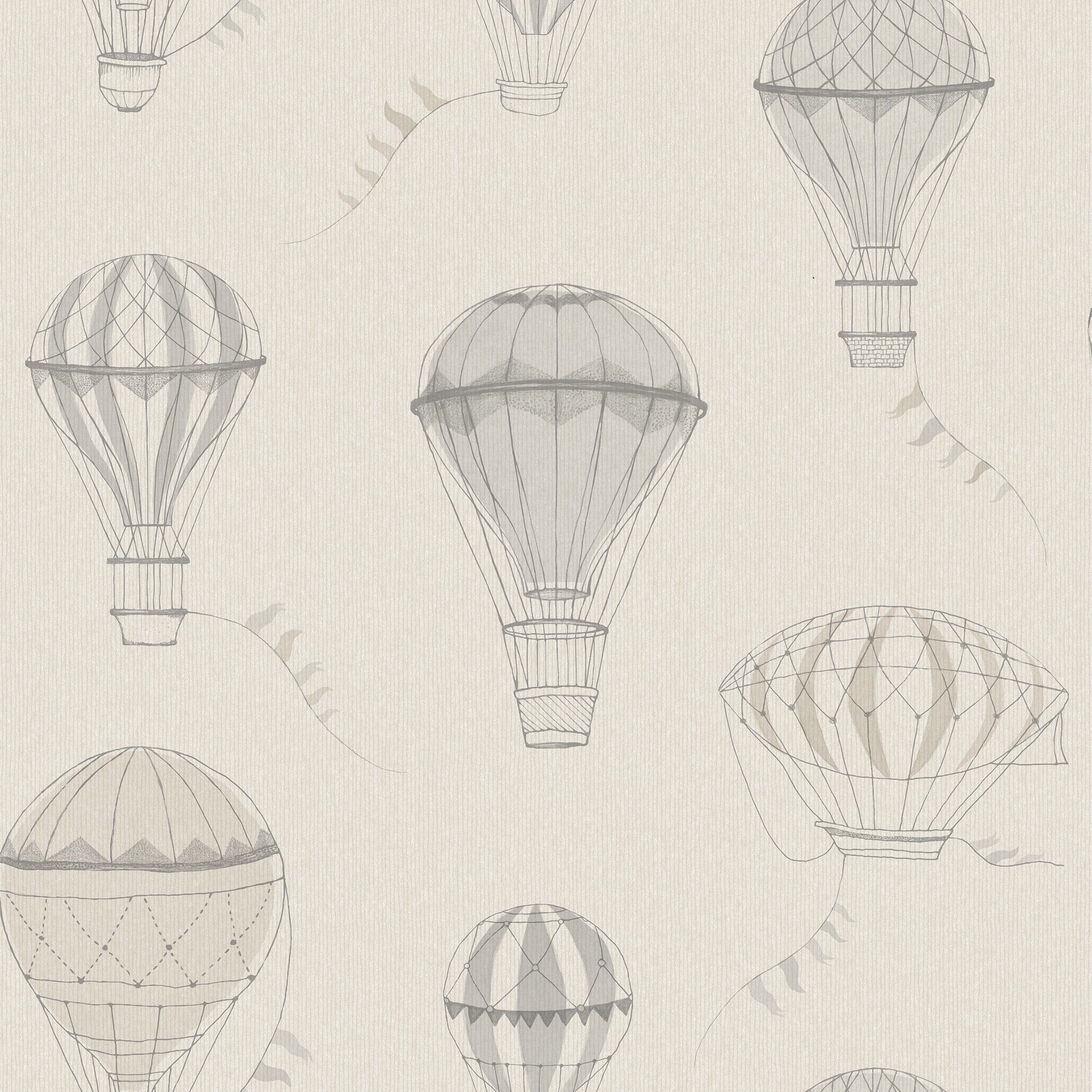 Up In The Sky - Grey & Beige 6941