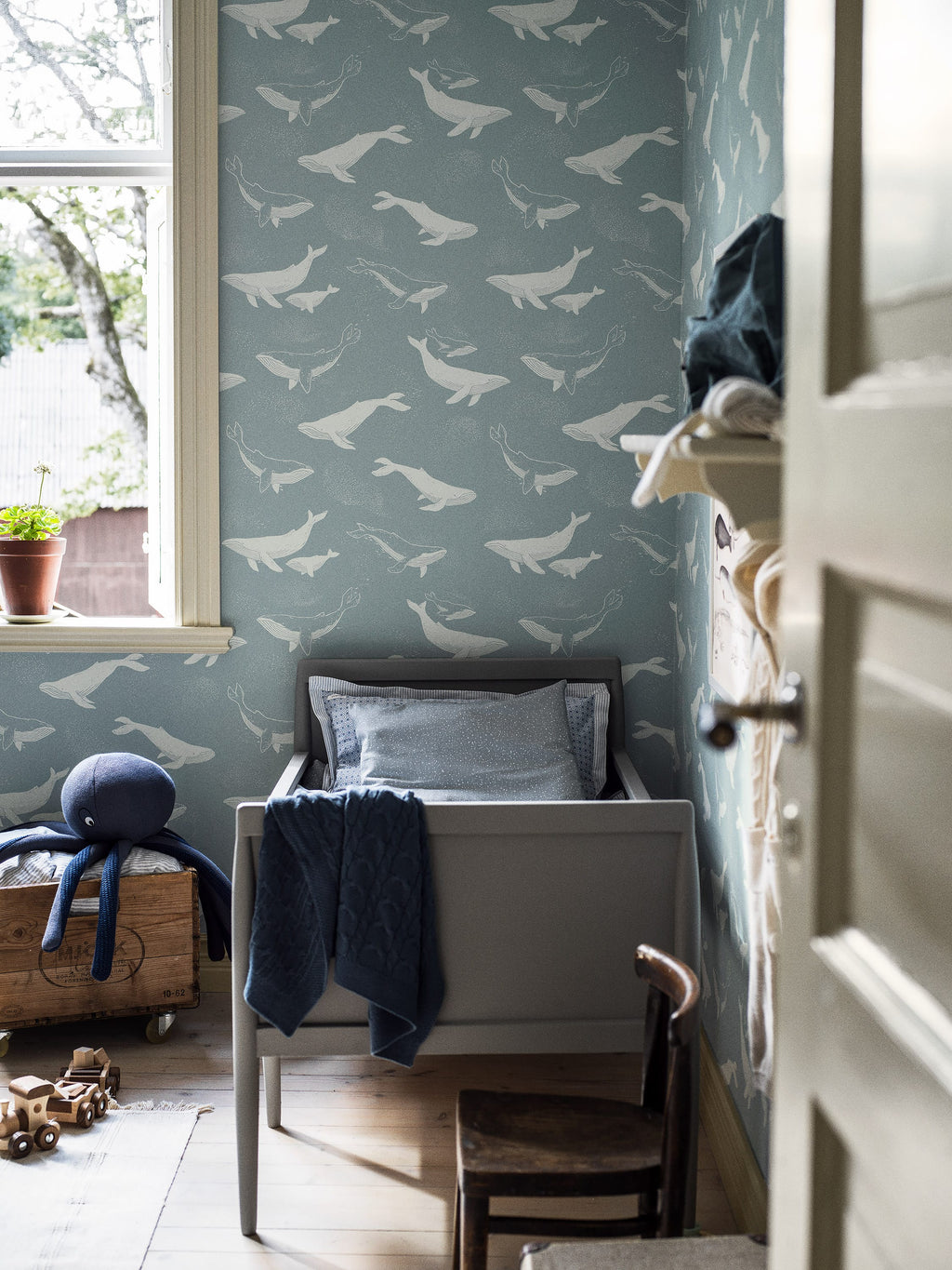 Whales, Blauw