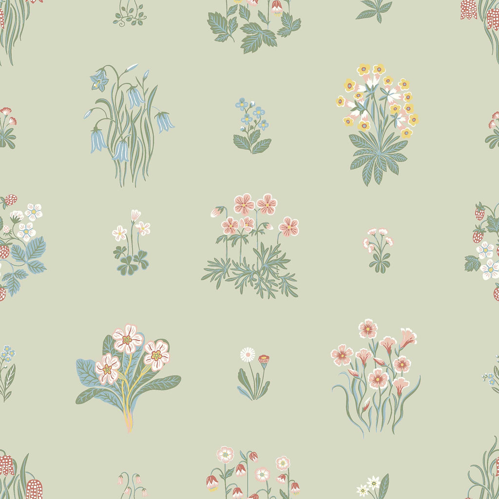Ängsflora, Green