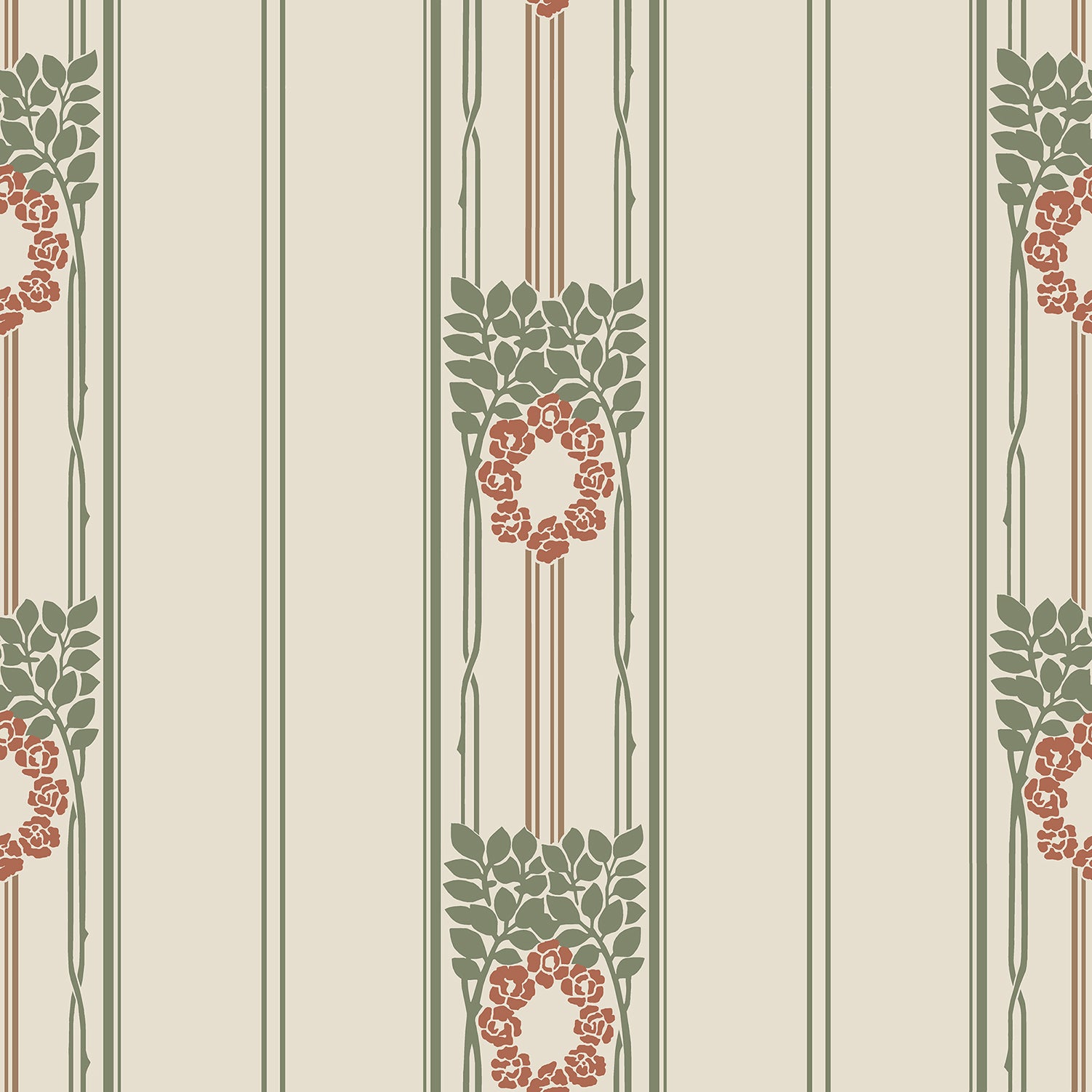 Ramsjö, Beige/Red