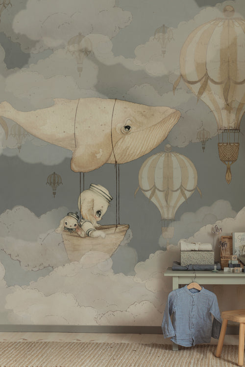 Flying Whale – Sky Blue