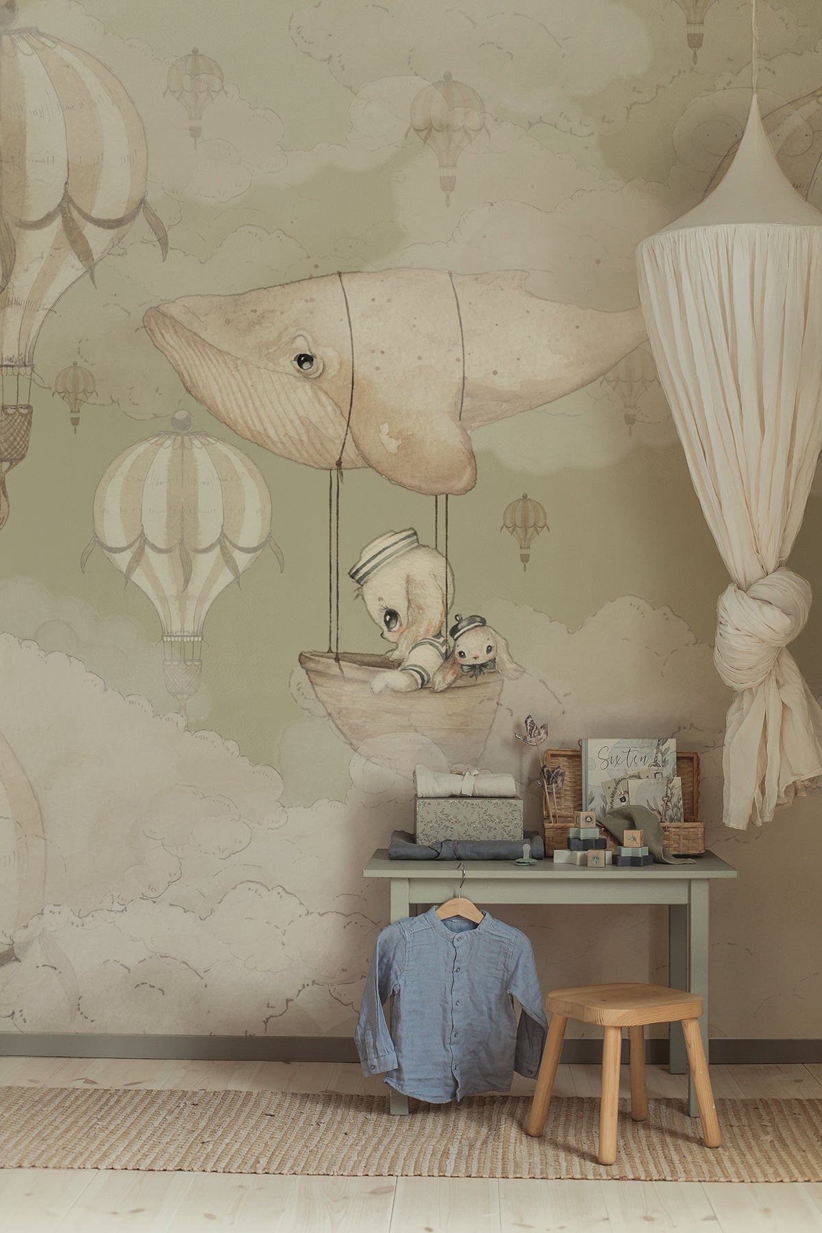 Flying Whale – Stormy Green