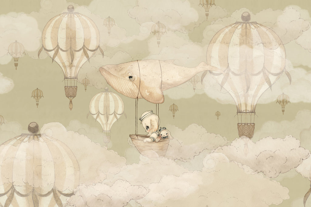 Flying Whale – Stormy Green