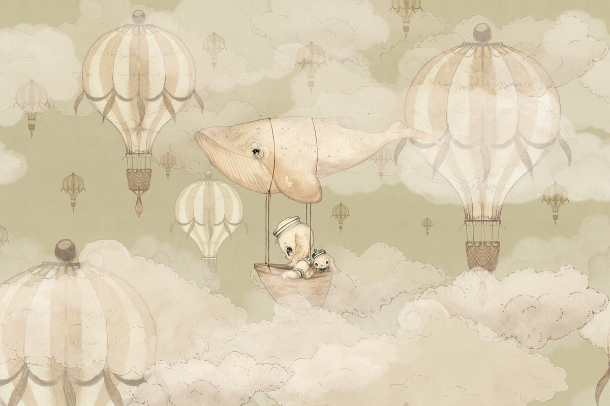Flying Whale – Stormy Green