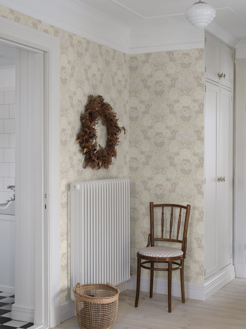 Dahlia Garden, Beige