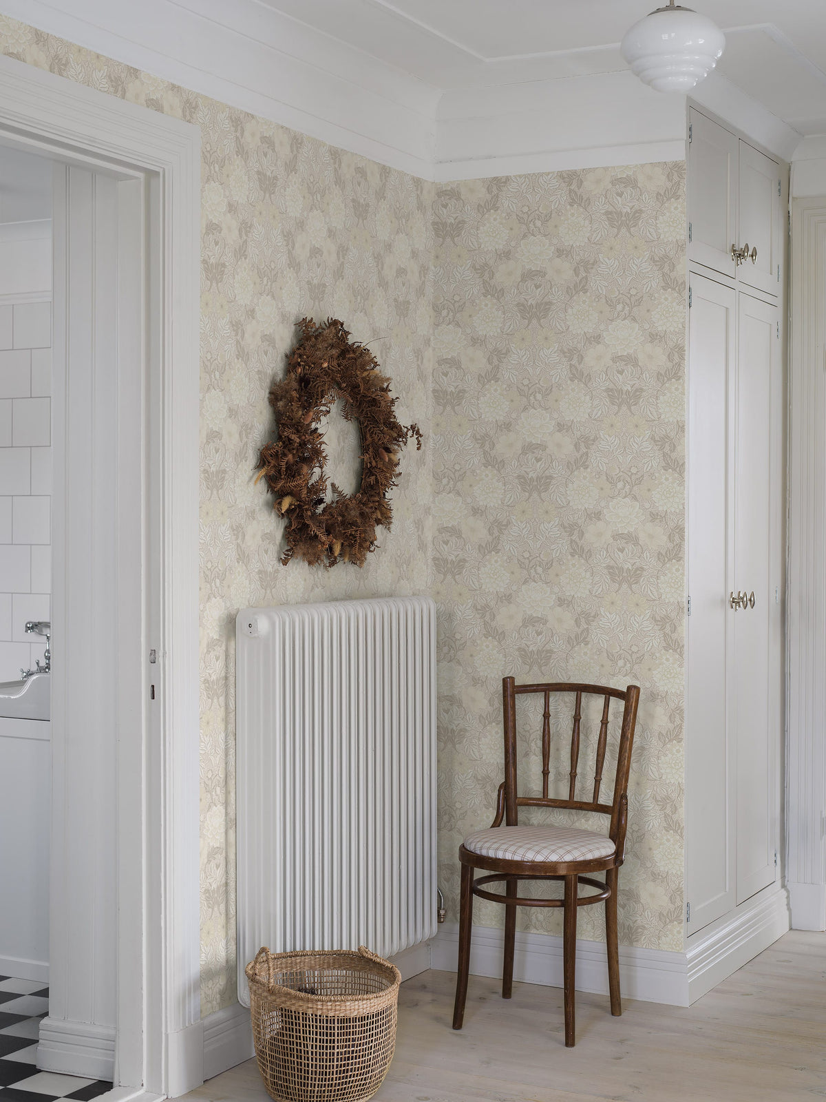 Dahlia Garden, Beige