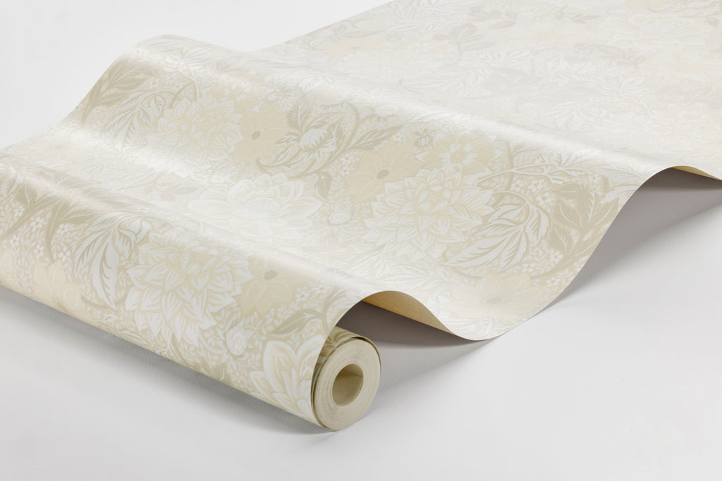 Dahlia Garden, Beige
