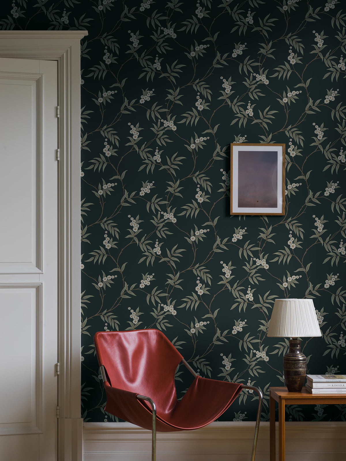 Floral Tree, Black
