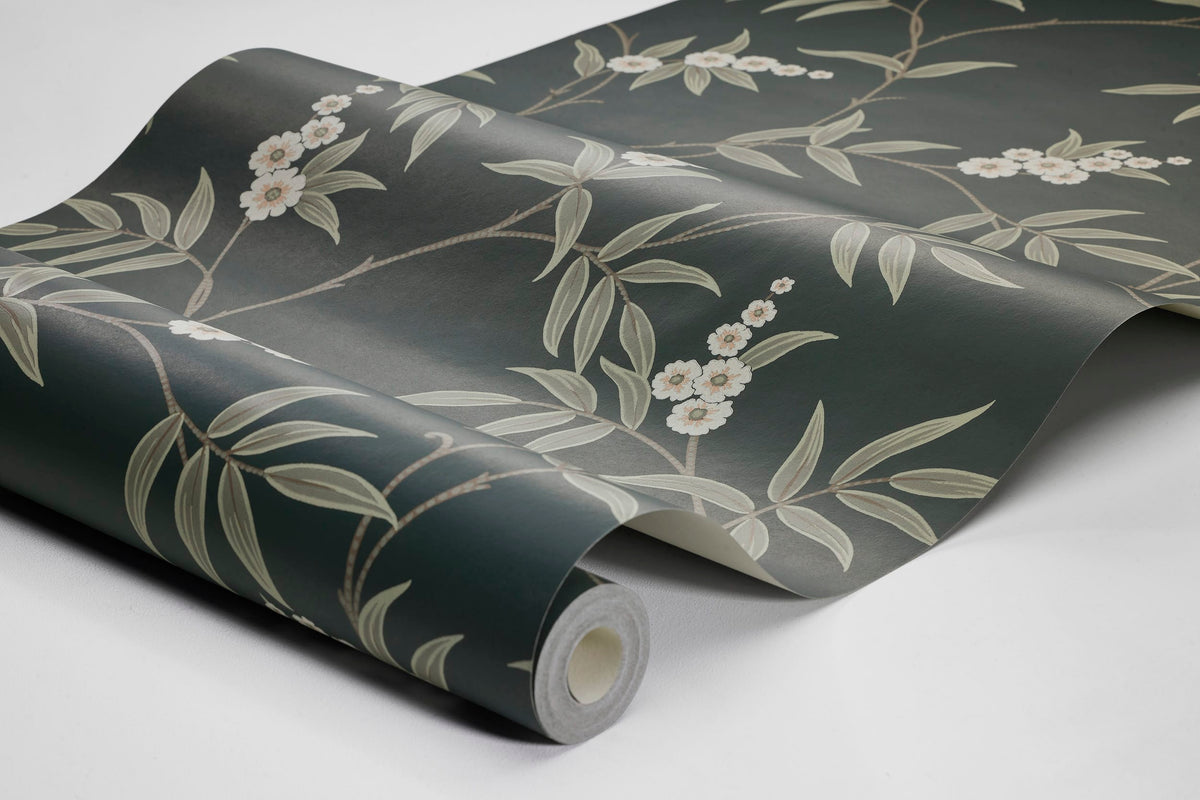 Floral Tree, Black