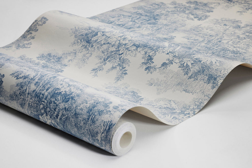 Toile de Jouy, Blue