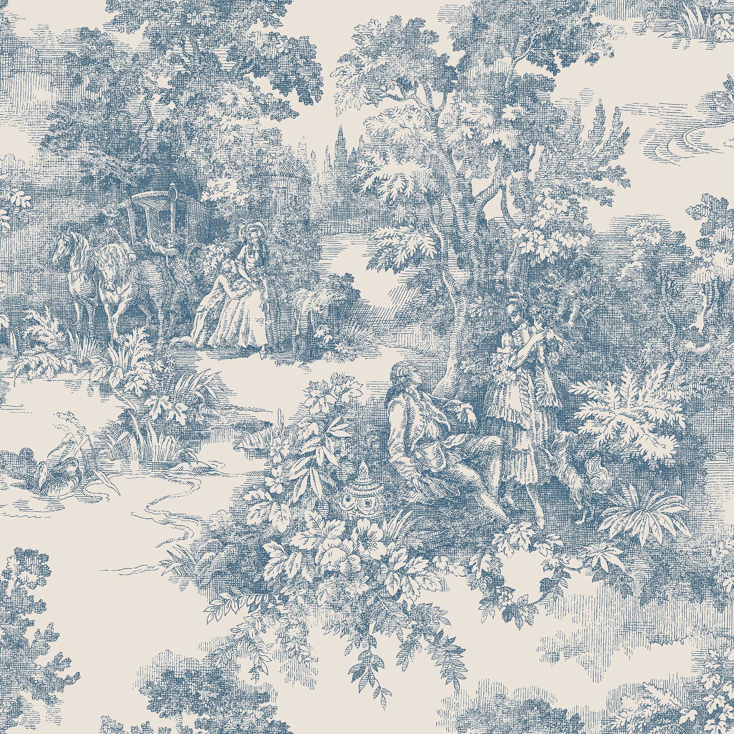Toile de Jouy 7767 wallpaper by Borastapeter