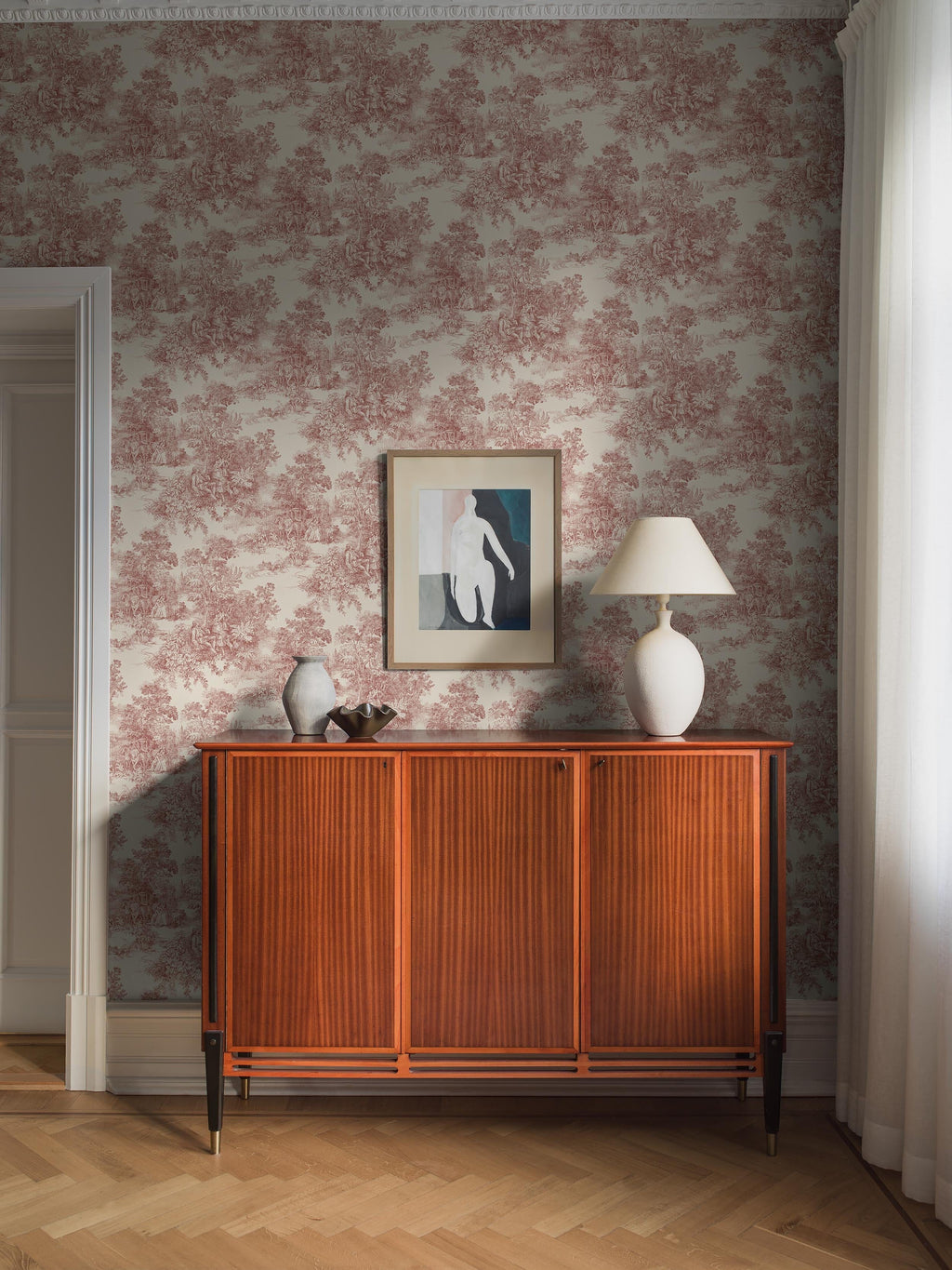 Toile de Jouy, Red