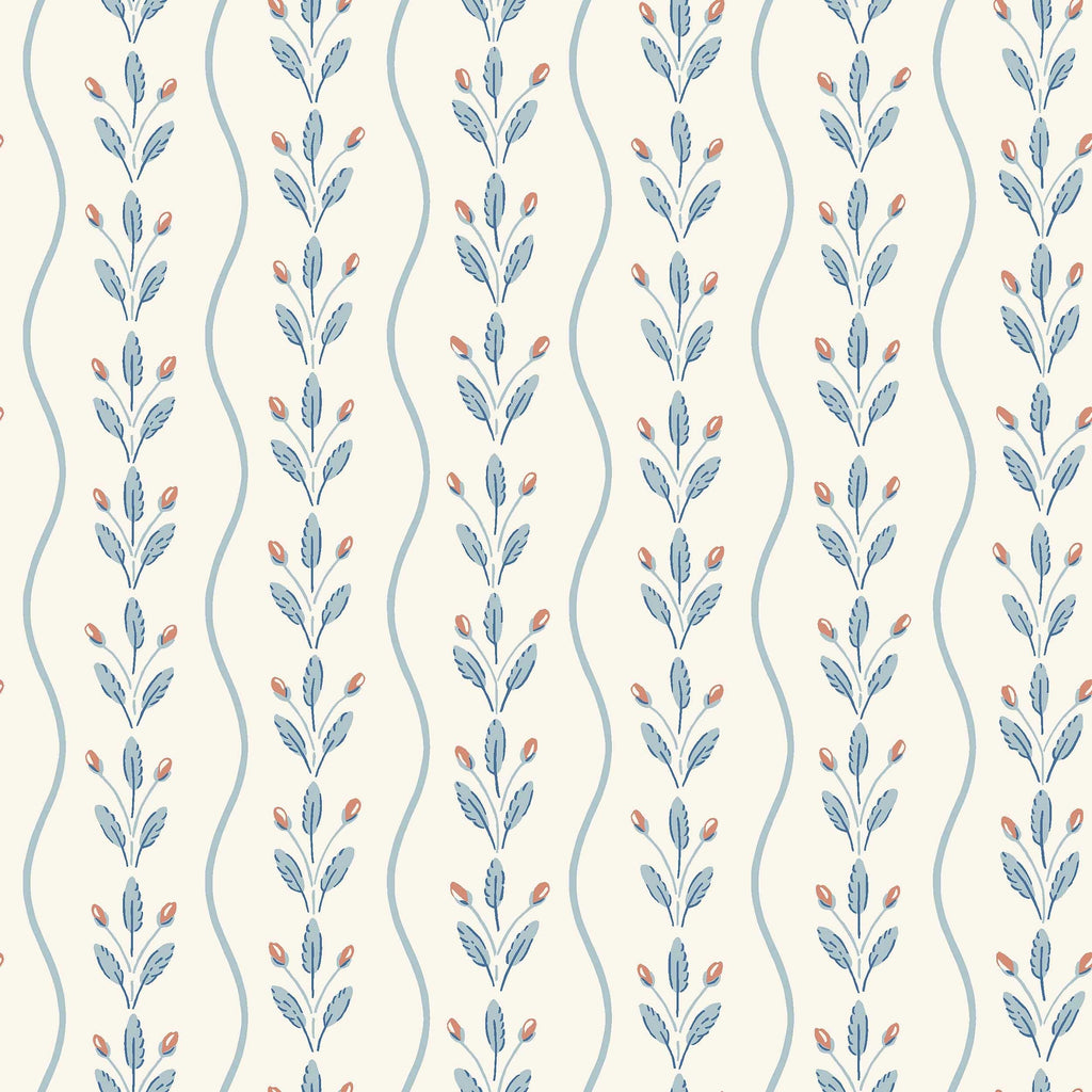 Flower Buds, Blue