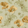 Vallmo - Yellow wallpaper by Borastapeter