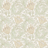 William Morris Wallpaper - Anemone - White and Peach 82002